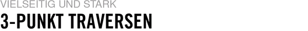 3-Punkt Traversen