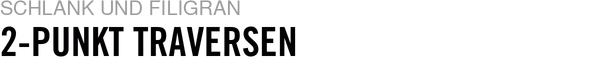 2-Punkt Traversen